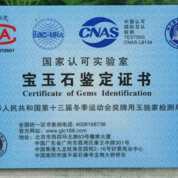 56mm Certified Pale green 100% Natural A Jade jadeite Bangle Bracelet 5055 - Picture 10 of 10